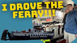 I GOT TO DRIVE THE FERRY ⛴️ MV Loch Tarbert Cumbrae to Largs CalMac [upl. by Charters]