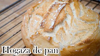 HOGAZA DE PAN CASERA PARA PRINCIPIANTES [upl. by Annaigroeg]