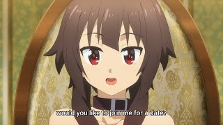 Megumin wants to date Kazuma  Konosuba 3 [upl. by Gustin]