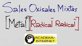 Sales Oxisales Mixtas [upl. by Solly]