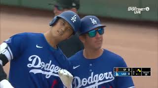 Shohei Ohtani Highlights Shohei Ohtani slams his second home run of Spring Training [upl. by Eatnuahs]