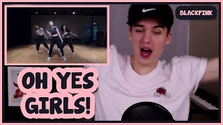 BLACKPINK  뚜두뚜두 DDUDU DDUDU DANCE PRACTICE REACTION OOF [upl. by Lexi]