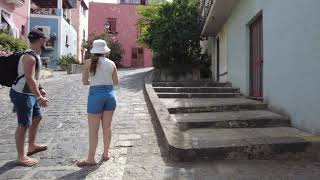 WALKING in LIPARI SICILY 4K ITALY [upl. by Noryt]