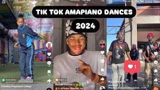 Best of amapiano dance challenges  2024 🔥🥵😱 tiktokamapianodances tiktokviral amapiano trending [upl. by Ahsitel]