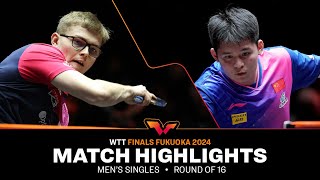 Alexis Lebrun vs Lin Shidong  MS R16  WTT Finals Fukuoka 2024 [upl. by Johppah]