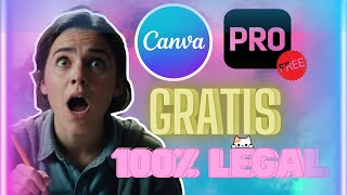 🎮Como tener CANVA PRO GRATIS 100 LEGAL🔴 [upl. by Server]