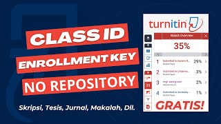 Turnitin Class ID and Enrollment Key Free 2023 No Repository [upl. by Namsaj]