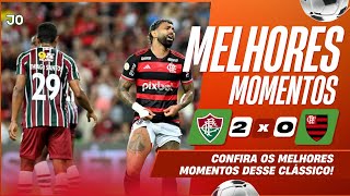 FLAMENGO 0 X 2 FLUMINENSE  MELHORES MOMENTOS  BRASILEIRÃO 2024  JOGOS DE ONTEM [upl. by Aillicirp]