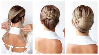 😍 8 EASY DIY Elegant Hairstyles Compilation 😍 Hairstyle Transformations [upl. by Ednyl]