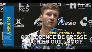 CONFÉRENCE DE PRESSE  Mathieu GUILLOMOT [upl. by Josiah204]