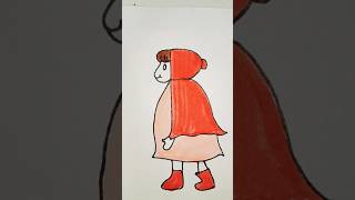 Rain Coat 🌧️  Drawing  Kids youtubeshorts shorts [upl. by Kent]