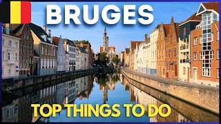 How to spend an AMAZING day ☀️in Bruges  PART 1  BELGIUM  4K [upl. by Xino280]