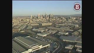 Northridge earthquake aerial views of damage 1994 [upl. by Murdoch]