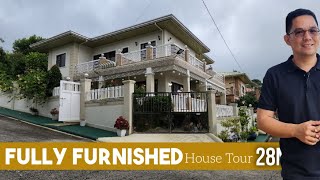 Attractive House Tour 867 Plus a CAR Inside  Tagaytay Tropical Greens  Corner House w 8bedrooms [upl. by Zerelda]