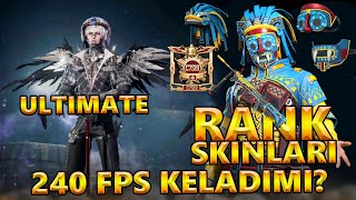 33 YANGILANISH RANK SKINLARI  ULTIMATE HONOR  240 FPS KELADIMI [upl. by Pamelina]