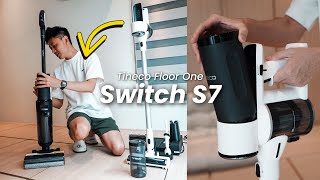 Tineco Switch S7 The 2in1 Vacuum  Switch Between WetDry using Removable Motor🔥 [upl. by Haym480]