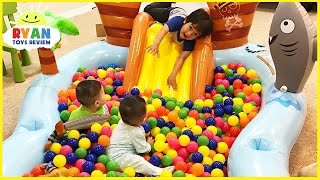 The Ball Pit Show for learning colors Children and Toddlers educational video [upl. by Aicul771]