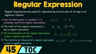 Regular Expression [upl. by Gambrill]