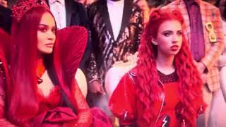 Descendants 4 queen of hearts and her daughter and uma entrance scene [upl. by Abner]