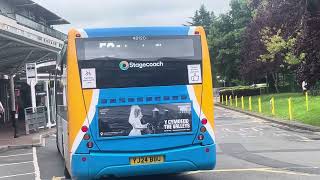 Bus Spotting Stagecoach South Wales Optare Solo SR 48120 YJ24 BBU Route 5C to Fairwater Shops [upl. by Demaria]