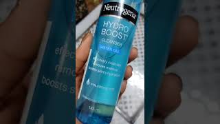 Neutrogena Hydro Boost Gel Cleanser neutrogena trending skincare viral [upl. by Martella823]