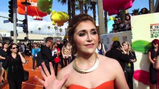 An oceanUP Interview with Alyson Stoner at the 2012 KCAs [upl. by Waly]