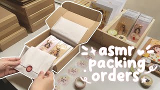 asmr packing orders  small business  Phomemo 241BT Label Printer [upl. by Dowski]