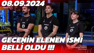 MasterChef Son Bölüm Kim Elendi  8 Eylül Veda Eden İsim [upl. by Maxey190]