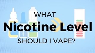 What nicotine level should I vape [upl. by Lachish]