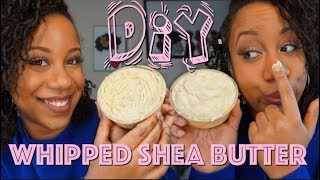 DIY My WHIPPED Shea Butter Mix  Perfect for DRY skin [upl. by Mildred]