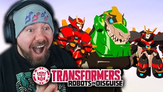 FUN STOP IN A GHOST TOWN FIRST TIME WATCHING  Transformers Robots in Disguise Episode 24 REACTION [upl. by Julianna]