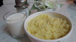 Couscous avec du lait fermenté secoc [upl. by Davie]