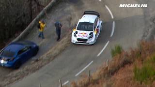 Ogier testing  2018 WRC Rally MonteCarlo  Michelin Motorsport [upl. by Ahtamat]