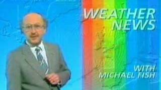 BBC weather blooper by Michael Fish storm of 1987 [upl. by Hort]