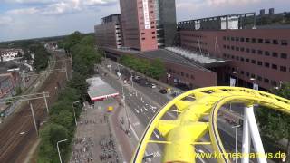 Tilburgse Kermis 2014  Teststrecke Steiger Onride Video by kirmesmarkus [upl. by Channing]