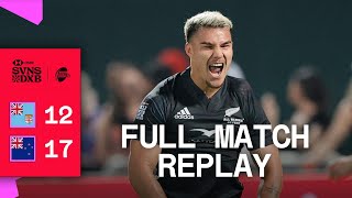 All Black 7s steal it in the last minute  Fiji v New Zealand  Full Match Replay  Dubai HSBC SVNS [upl. by Joly596]