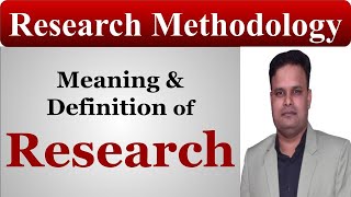 research definition  research methodology  research aptitude ugc net research methodology lecture [upl. by Ardeahp]