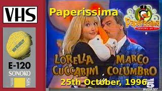 Paperissima 25th October 1996 [upl. by Kcarb460]