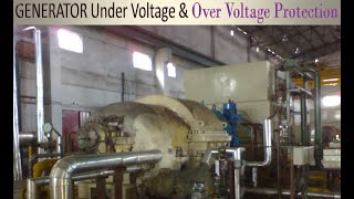 Generator Under voltage amp Over Voltage problem  Testing of Under voltage amp over voltage protection [upl. by Jacinda]