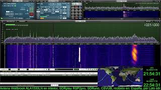 Gander Volmet 10051 kHz Canada recibido en España el 18112023 [upl. by Enenaj]