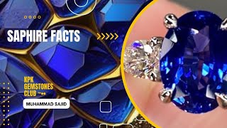 Sapphire Corundum Gemstone  Muhammad Sajid  Sapphire gem Pakistan  Sapphire gemstone price  Sapp [upl. by Lebiralc]