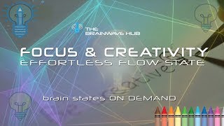 Focus amp Creativity Flow State Isochronics Tones for Creative Thinking Writing [upl. by Yeltrab604]