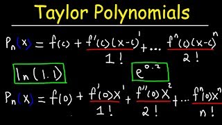 Taylor Polynomials amp Maclaurin Polynomials With Approximations [upl. by Dukey112]