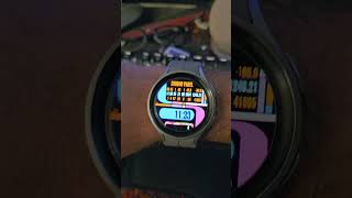 First iteration of my LCARS watch face [upl. by Adiuqram420]