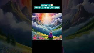 Méditation🌞 Entre en Pleine Conscience miraclemorning meditation [upl. by Torrance]