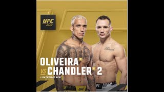 Michael Chandler v Charles Oliveira UFC 309 [upl. by Emeric]