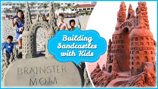 How to Build Sandcastles with Kids  Fun family activities for kids and parents [upl. by Peg874]