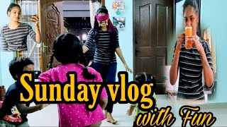 SUNDAY FUN VLOG IN NANTHU6624 TAMIL [upl. by Anait]