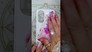 ✨Decorating Phone case 🌸Name 043 ASMR shorts phonecase asmr decoration scrapbookingideas [upl. by Meeharb]