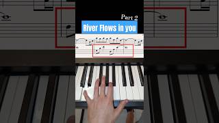 River Flows in you with FREE Sheet Music part 2 [upl. by Denten]